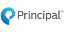 Principal dental logo with blue lightbulb icon and gray text wordmark