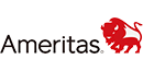 Ameritas logo with red lion symbol on white background for dental specialty center